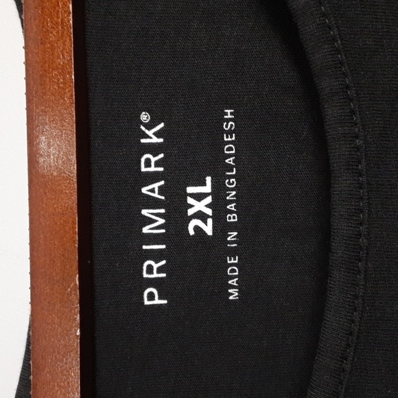 Primark Men's Black Muscle Tank Top Tee - Picture 3 of 8